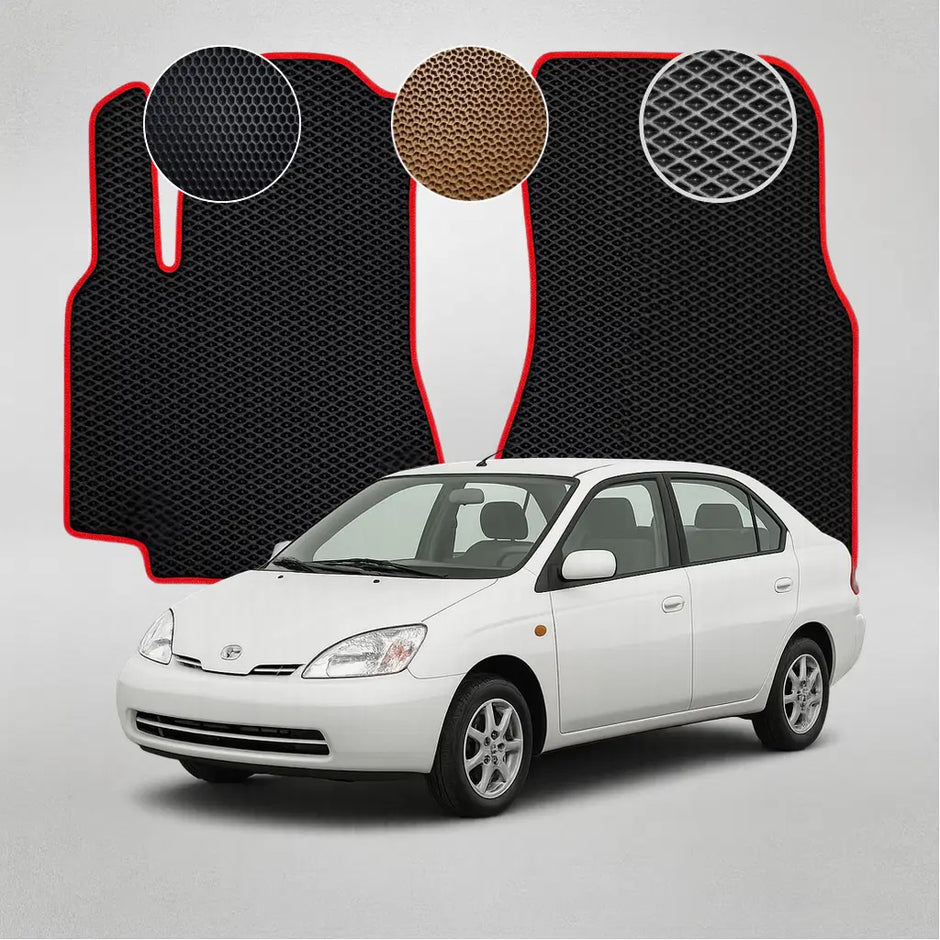 EVA grindų kilimėliai, skirti „Toyota Prius“ pirmosios kartos sedanui (1997–2003 m.)