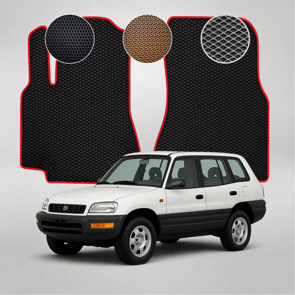 EVA grindų kilimėliai, skirti „Toyota Rav 4“ pirmosios kartos krosoveriui (1994–2000 m.)