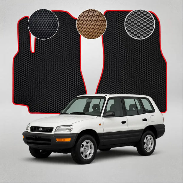 EVA grindų kilimėliai, skirti „Toyota Rav 4“ pirmosios kartos krosoveriui (1994–2000 m.)