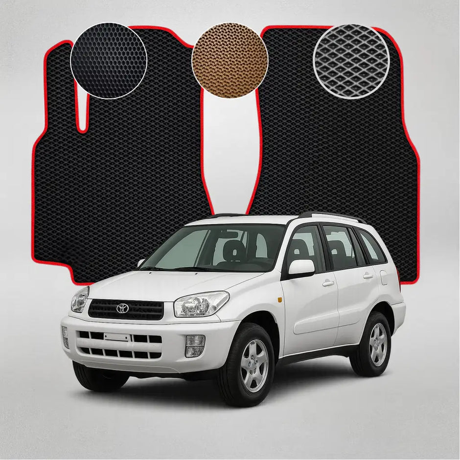 EVA grindų kilimėliai, skirti „Toyota Rav 4“ antros kartos krosoveriui (2001–2003 m.)