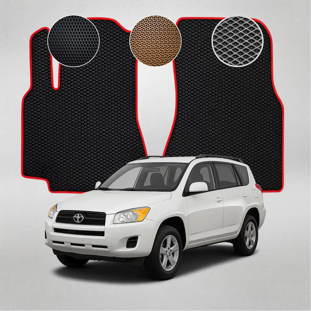 EVA grindų kilimėliai, skirti „Toyota Rav 4“ 3-iosios kartos krosoveriui (2009–2016 m.)