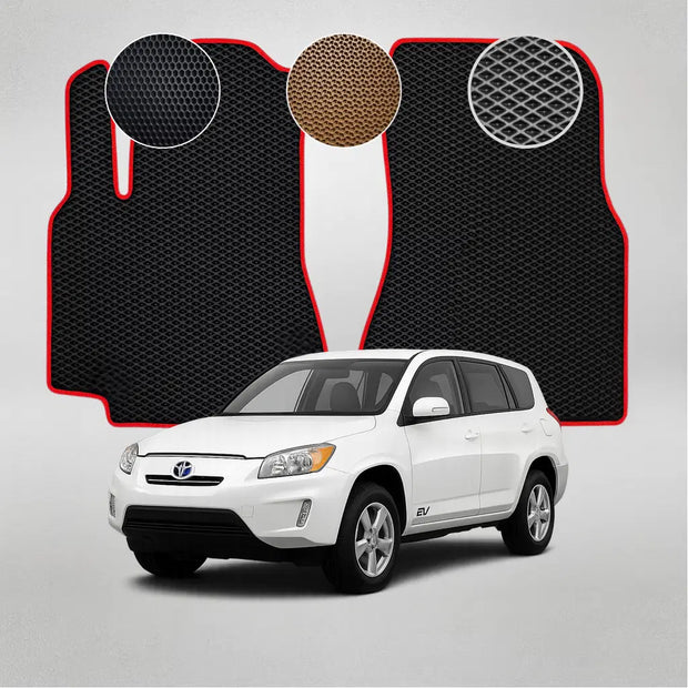 EVA grindų kilimėliai, skirti „Toyota Rav 4 EV“ antros kartos krosoveriui (2012–2014 m.)