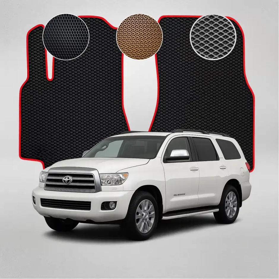 EVA kilimėliai, skirti antros kartos „Toyota Sequoia Platinum“ krosoveriui (nuo 2008 m.)