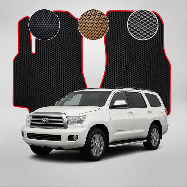 EVA kilimėliai, skirti antros kartos „Toyota Sequoia Platinum“ krosoveriui (nuo 2008 m.)