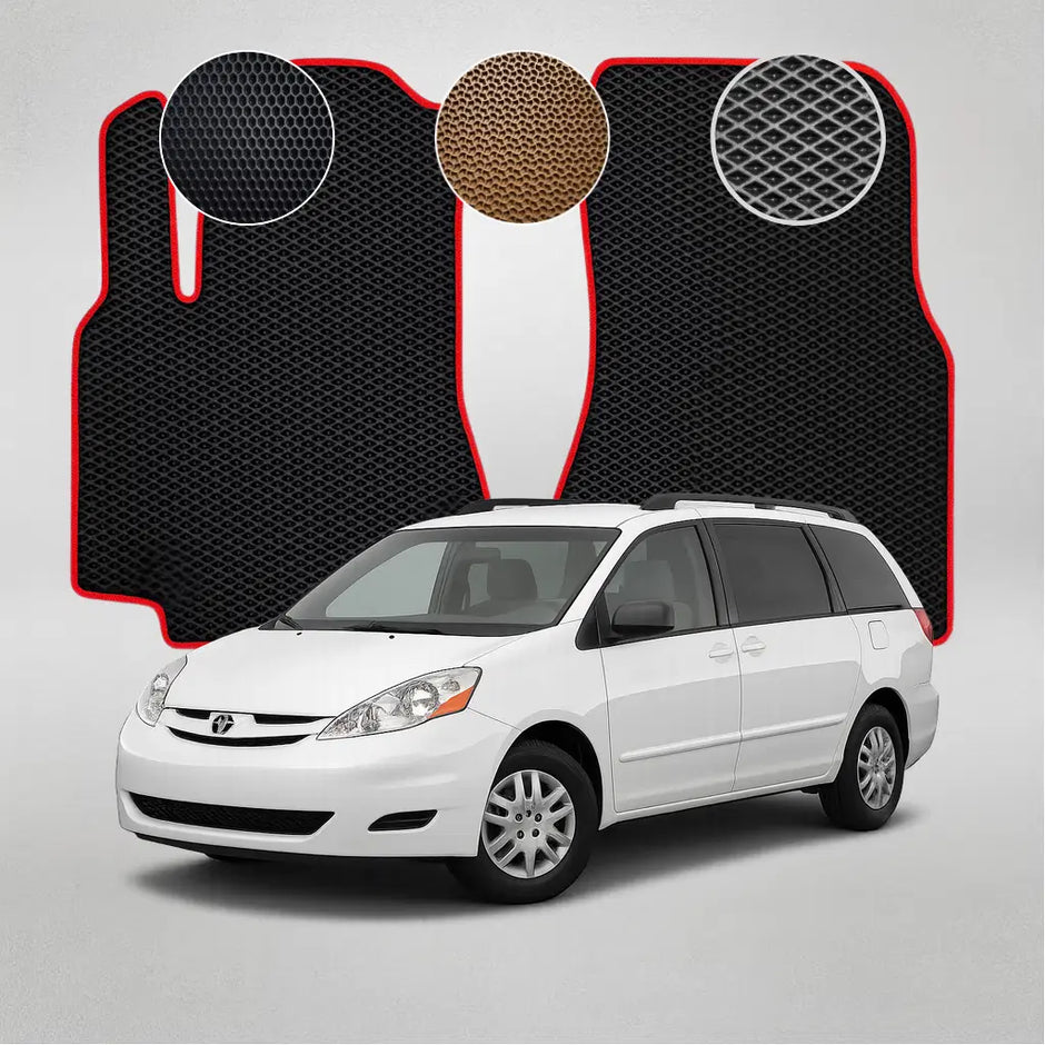 EVA kilimėliai, skirti „Toyota Sienna XL20“ 3-iosios kartos minivenui (nuo 2010 m.)