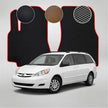 EVA kilimėliai, skirti „Toyota Sienna XL20“ 3-iosios kartos minivenui (nuo 2010 m.)