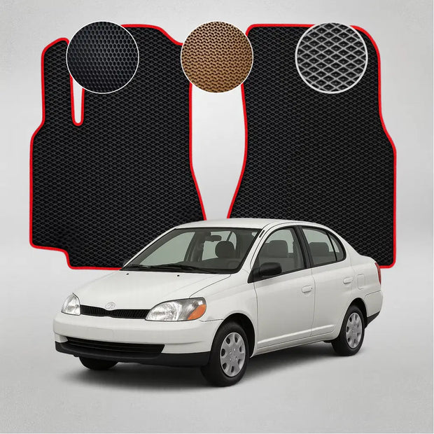 EVA grindų kilimėliai, skirti „Toyota Yaris“ (Echo) pirmosios kartos sedanui (1999–2006 m.)