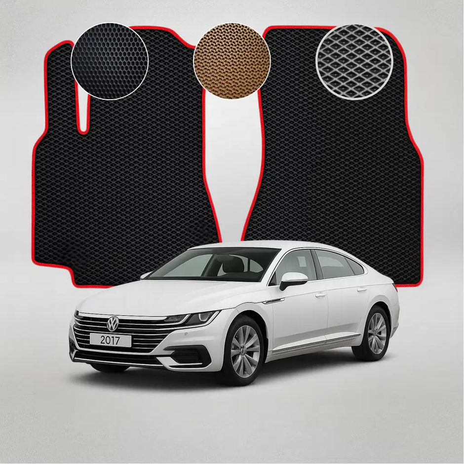 EVA grindų kilimėliai, skirti „Volkswagen Arteon“ pirmosios kartos liftback automobiliui (nuo 2017 m.)