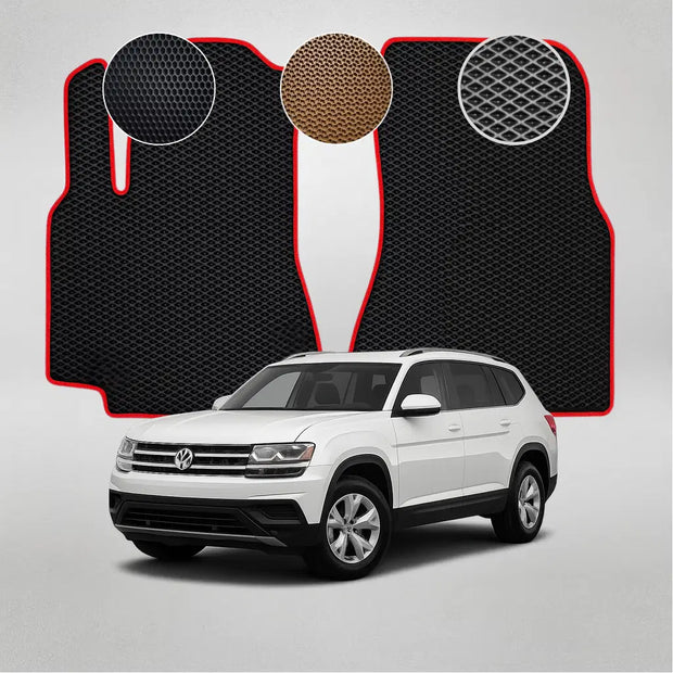 EVA grindų kilimėliai, skirti „Volkswagen Atlas“ pirmosios kartos krosoveriui (2016–2020 m.)