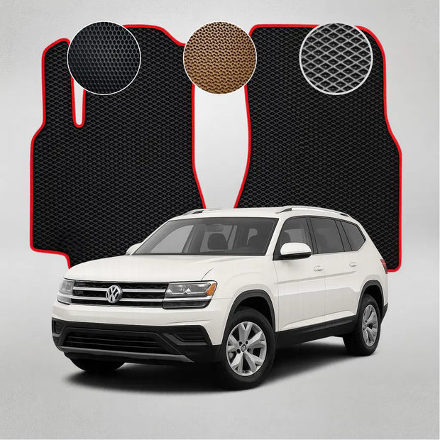 EVA grindų kilimėliai, skirti „Volkswagen Atlas“ pirmosios kartos krosoveriui (nuo 2017 m.)