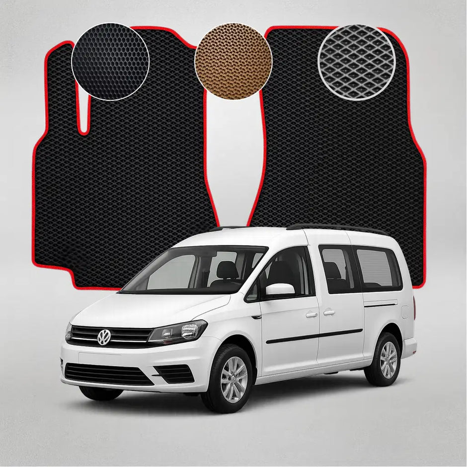 EVA kilimėliai, skirti „Volkswagen Caddy MAXI“ 3-iosios kartos minivenui (2015–2020 m.)