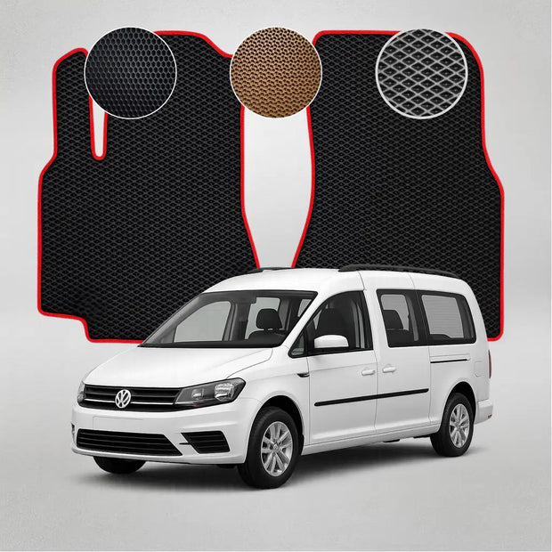 EVA kilimėliai, skirti „Volkswagen Caddy MAXI“ 3-iosios kartos minivenui (2015–2020 m.)