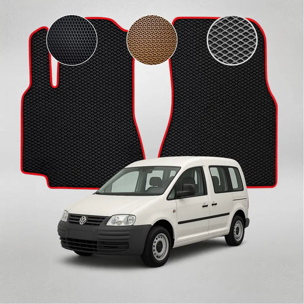 EVA grindų kilimėliai, skirti „Volkswagen Caddy“ 3-iosios kartos minivenui (2003–2010 m.)