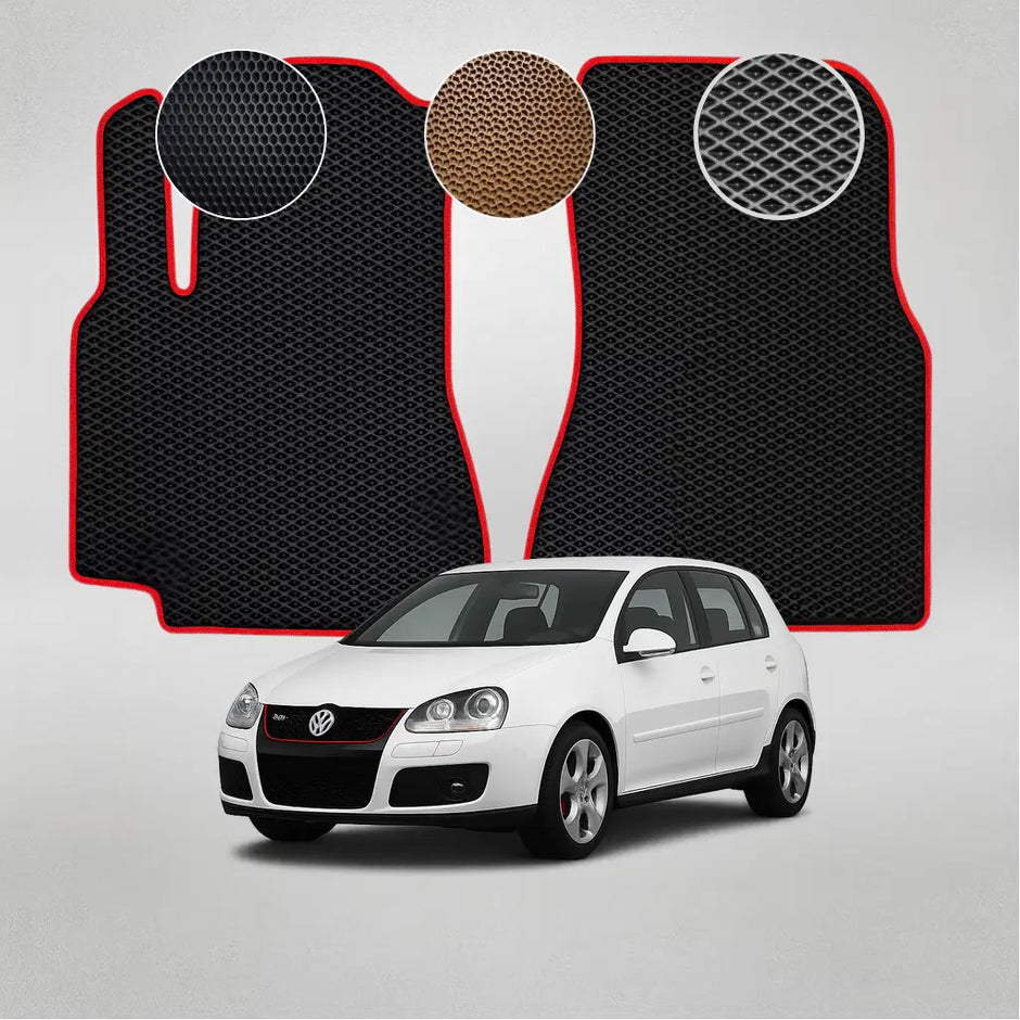 EVA grindų kilimėliai, skirti „Volkswagen Golf GTI“ 5-osios kartos hečbekui (2005–2008 m.)