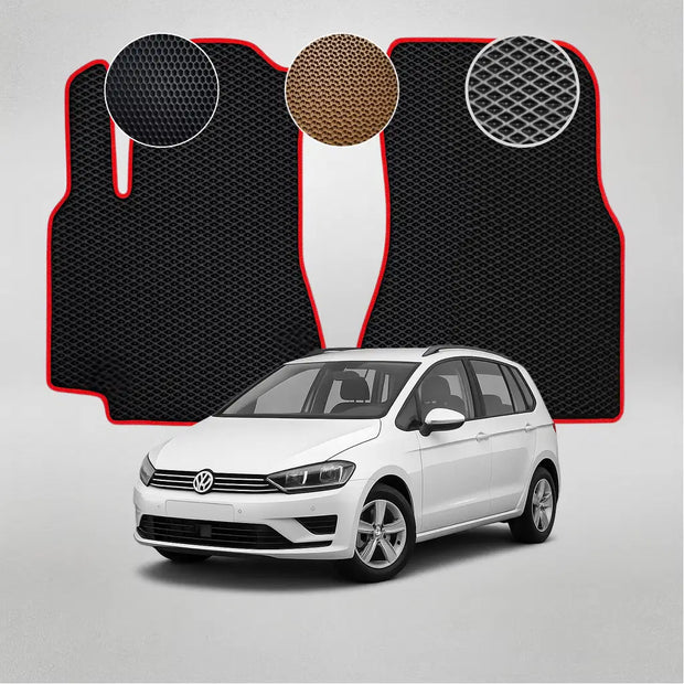 EVA grindų kilimėliai, skirti „Volkswagen Golf Sportsvan“ 7-osios kartos minivenui (nuo 2014 m.)