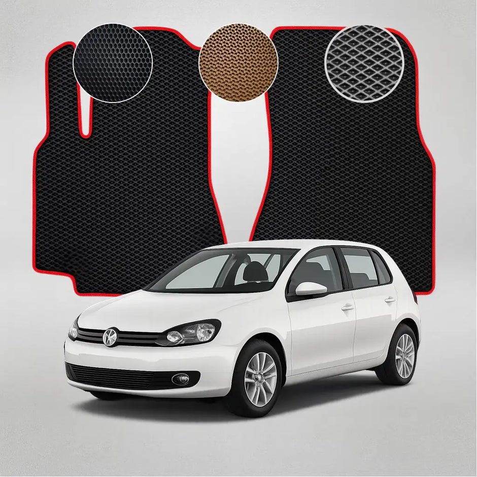 EVA grindų kilimėliai, skirti „Volkswagen Golf 6“ kartos hečbekui (2008–2013 m.)