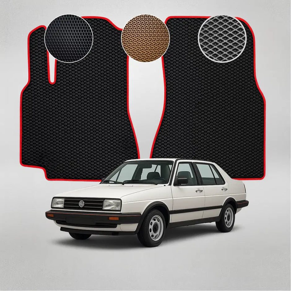 EVA grindų kilimėliai, skirti „Volkswagen Jetta“ antros kartos sedanui (1984–1992 m.)