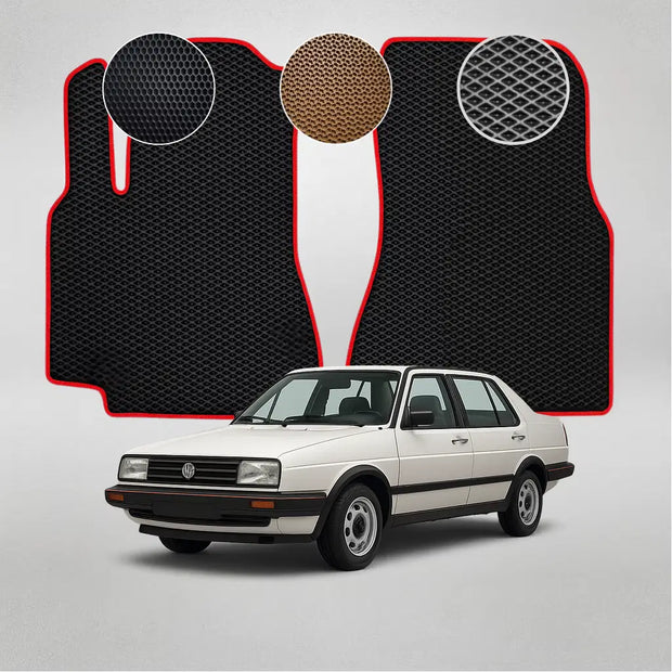 EVA grindų kilimėliai, skirti „Volkswagen Jetta“ antros kartos sedanui (1984–1992 m.)