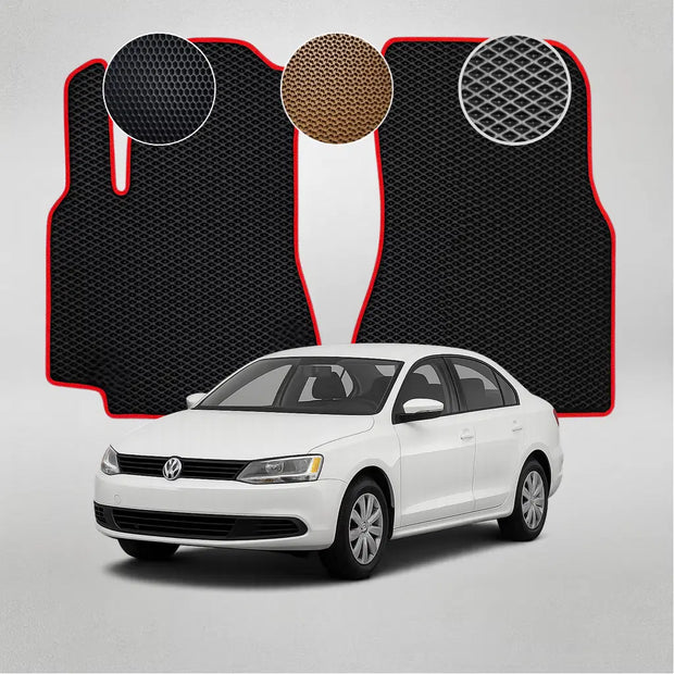 EVA grindų kilimėliai, skirti „Volkswagen Jetta“ 6-osios kartos sedanui (2010–2014 m.)