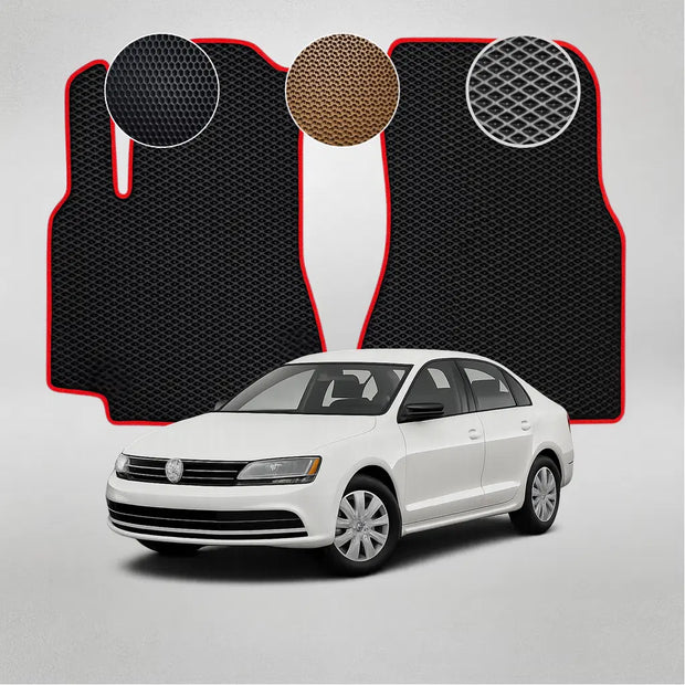 EVA grindų kilimėliai, skirti „Volkswagen Jetta“ 6-osios kartos sedanui (2014–2018 m.)