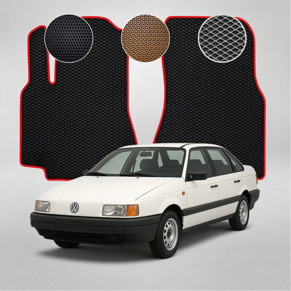 EVA grindų kilimėliai, skirti „Volkswagen Passat B3“ 3 kartos sedanui (1988–1993 m.)