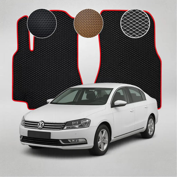 EVA grindų kilimėliai, skirti „Volkswagen Passat B7“ 7 kartos sedanui (2010–2015 m.)