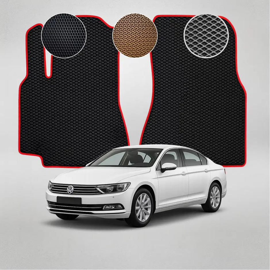 EVA grindų kilimėliai, skirti „Volkswagen Passat B8“ 8 kartos sedanui (nuo 2014 m.)