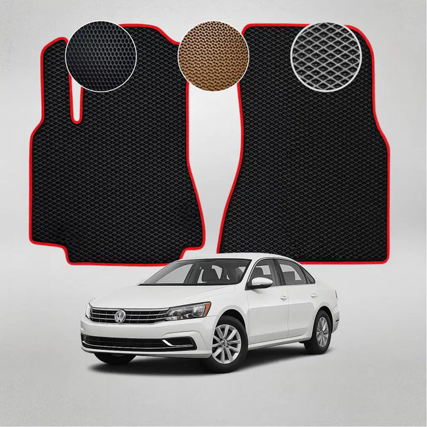 EVA grindų kilimėliai, skirti „Volkswagen Passat B8 NMS“ pirmosios kartos sedanui (2015–2019 m.)