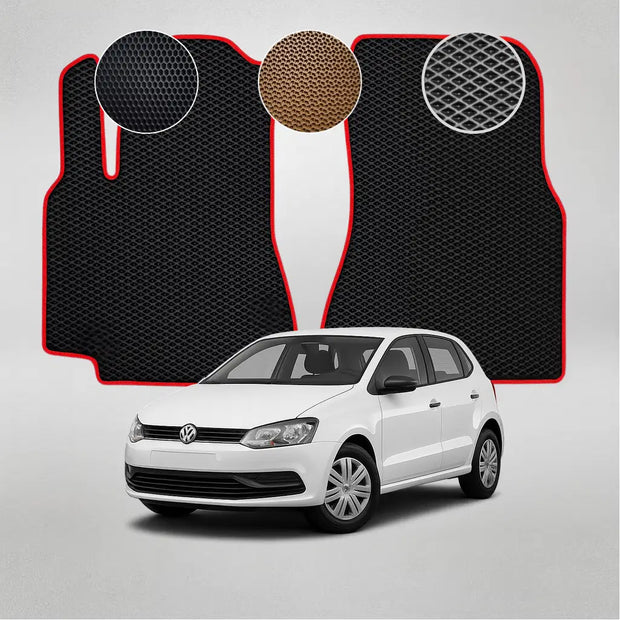 EVA grindų kilimėliai, skirti „Volkswagen Polo“ 5-osios kartos hečbekui (2009–2017 m.)