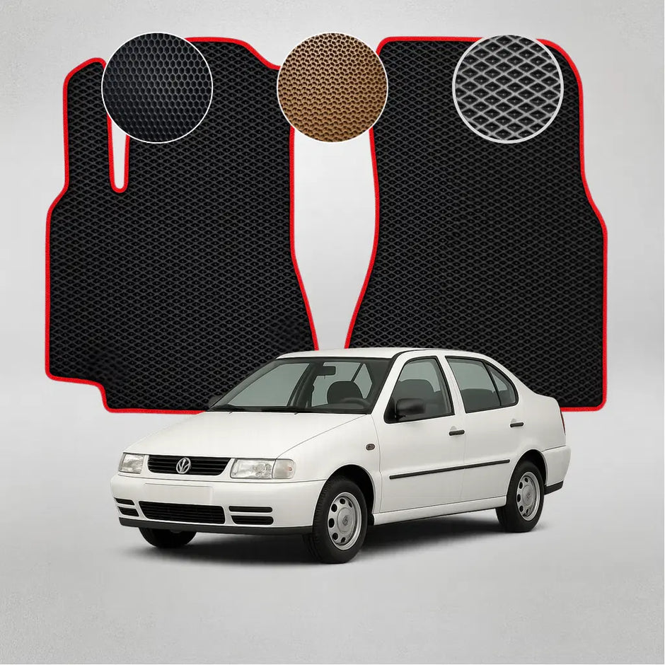 EVA grindų kilimėliai, skirti „Volkswagen Polo“ 3-iosios kartos sedanui (1994–2001 m.)