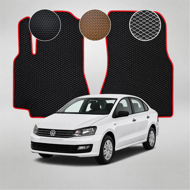 EVA grindų kilimėliai, skirti „Volkswagen Polo“ 5-osios kartos sedanui (2010–2020 m.)