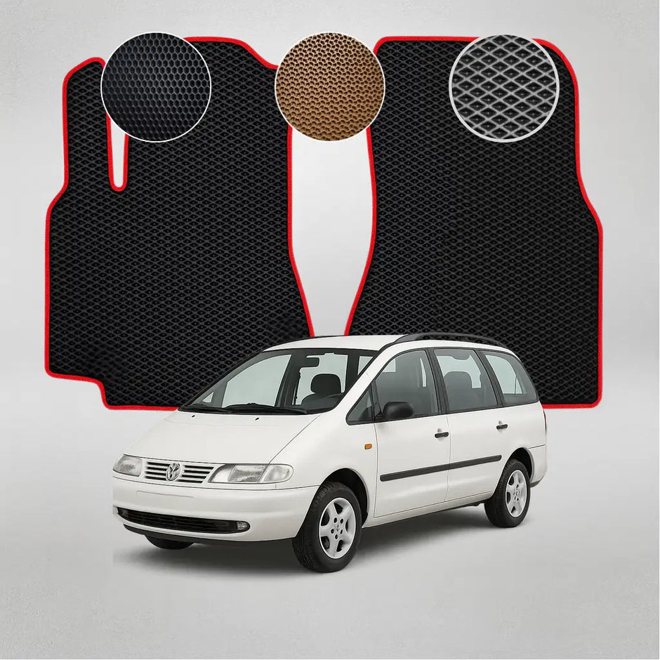EVA kilimėliai, skirti „Volkswagen Sharan“ pirmosios kartos minivenui (1995–2000 m.)