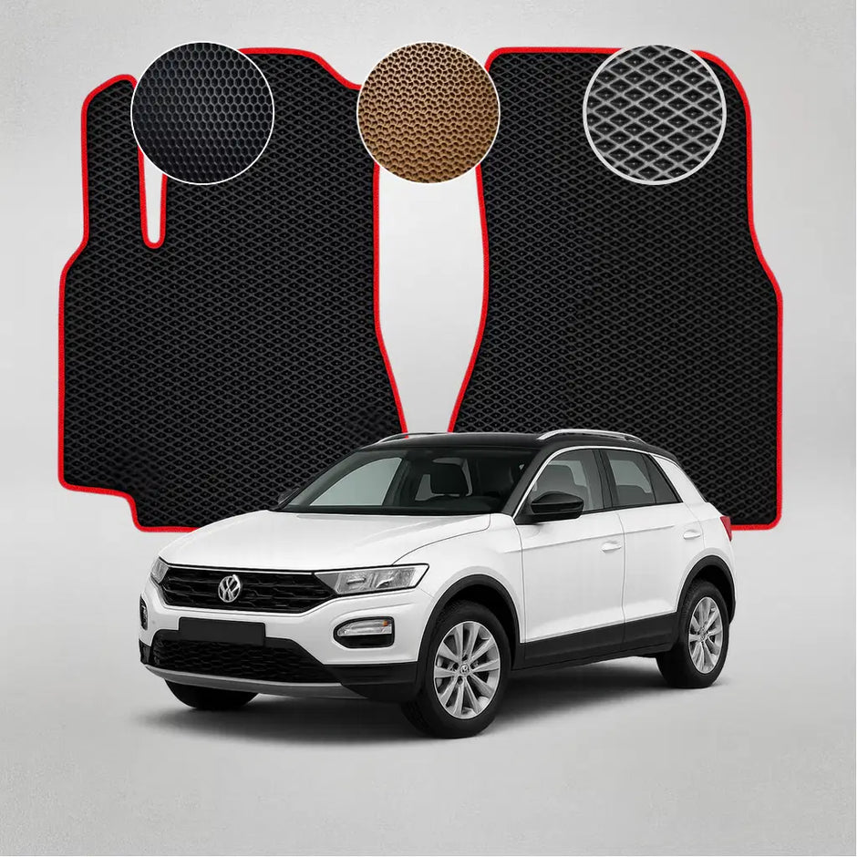 EVA grindų kilimėliai, skirti Volkswagen T-Roc pirmosios kartos krosoveriui (nuo 2017 m.)