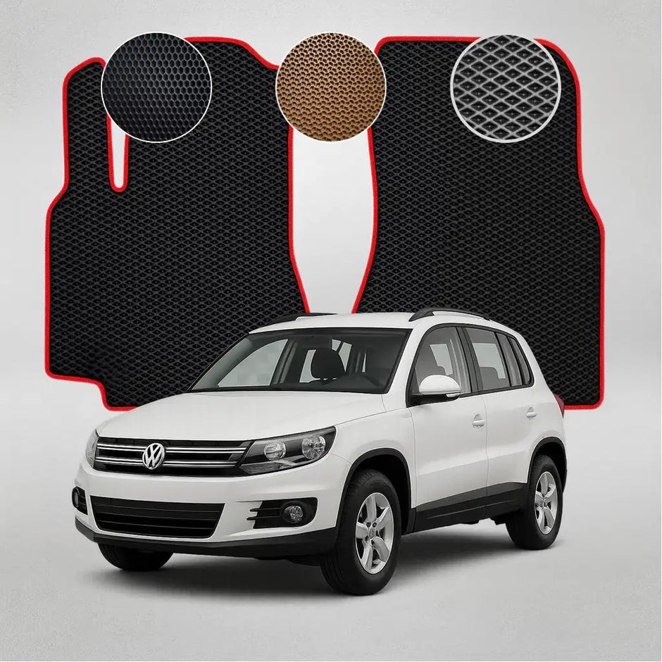 EVA grindų kilimėliai, skirti „Volkswagen Tiguan“ pirmosios kartos krosoveriui (2007–2016 m.)