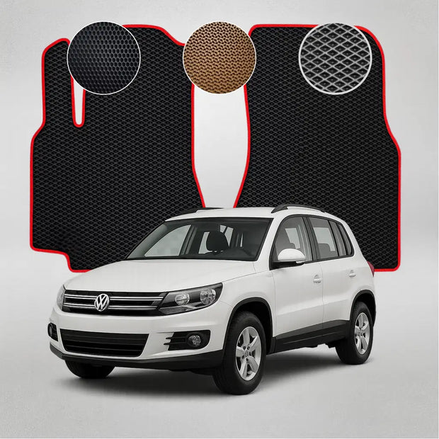 EVA grindų kilimėliai, skirti „Volkswagen Tiguan“ pirmosios kartos krosoveriui (2007–2016 m.)