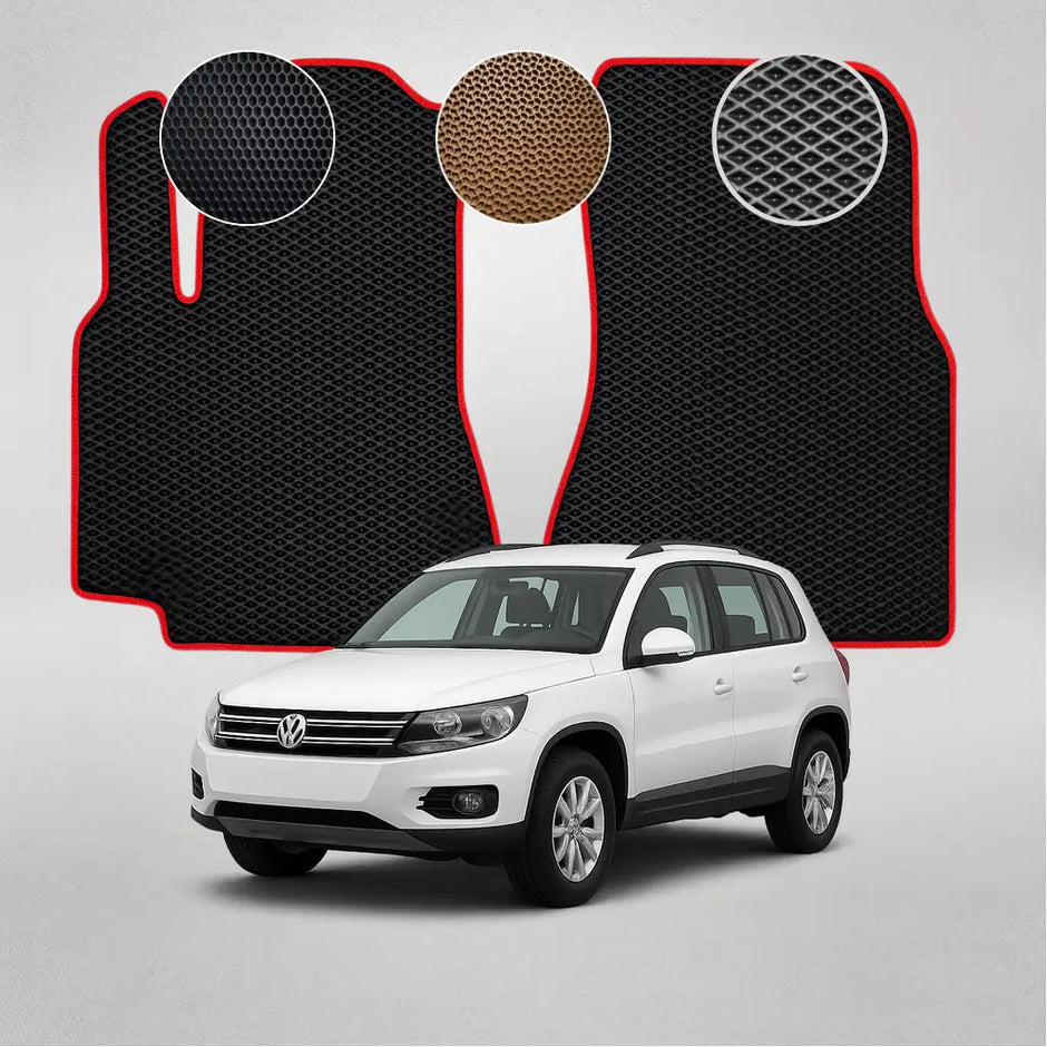 EVA grindų kilimėliai, skirti „Volkswagen Tiguan“ pirmosios kartos krosoveriui (2011–2018 m.)