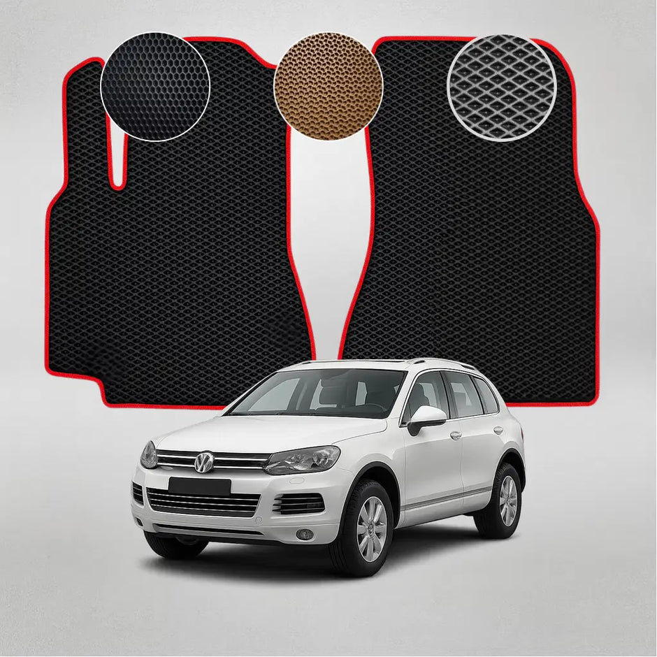 EVA grindų kilimėliai, skirti antros kartos „Volkswagen Touareg“ krosoveriui (2010–2014 m.)