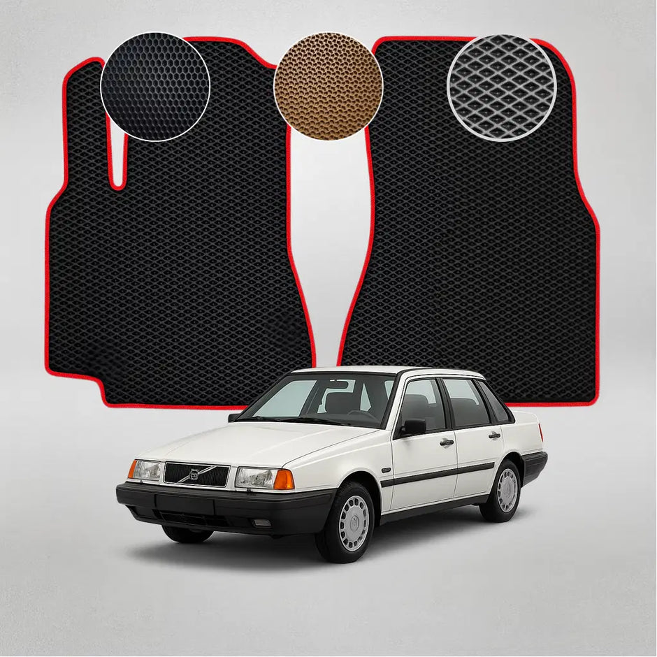 EVA grindų kilimėliai, skirti „Volvo 460“ pirmosios kartos sedanui (1988–1996 m.)