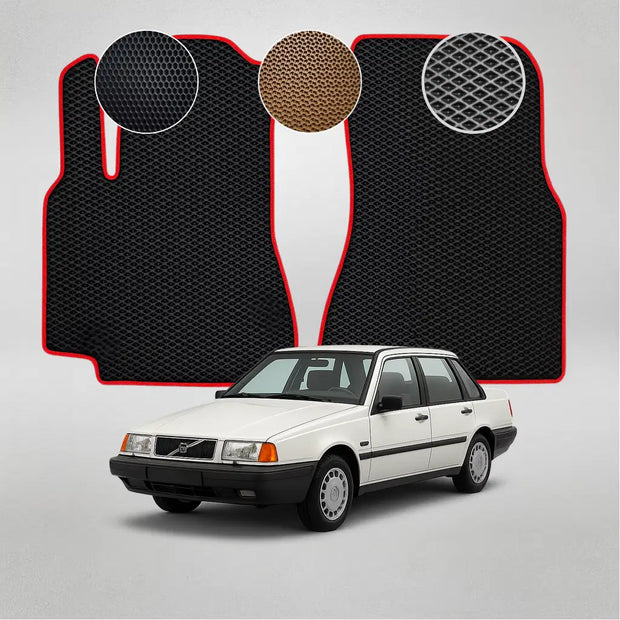 EVA grindų kilimėliai, skirti „Volvo 460“ pirmosios kartos sedanui (1988–1996 m.)