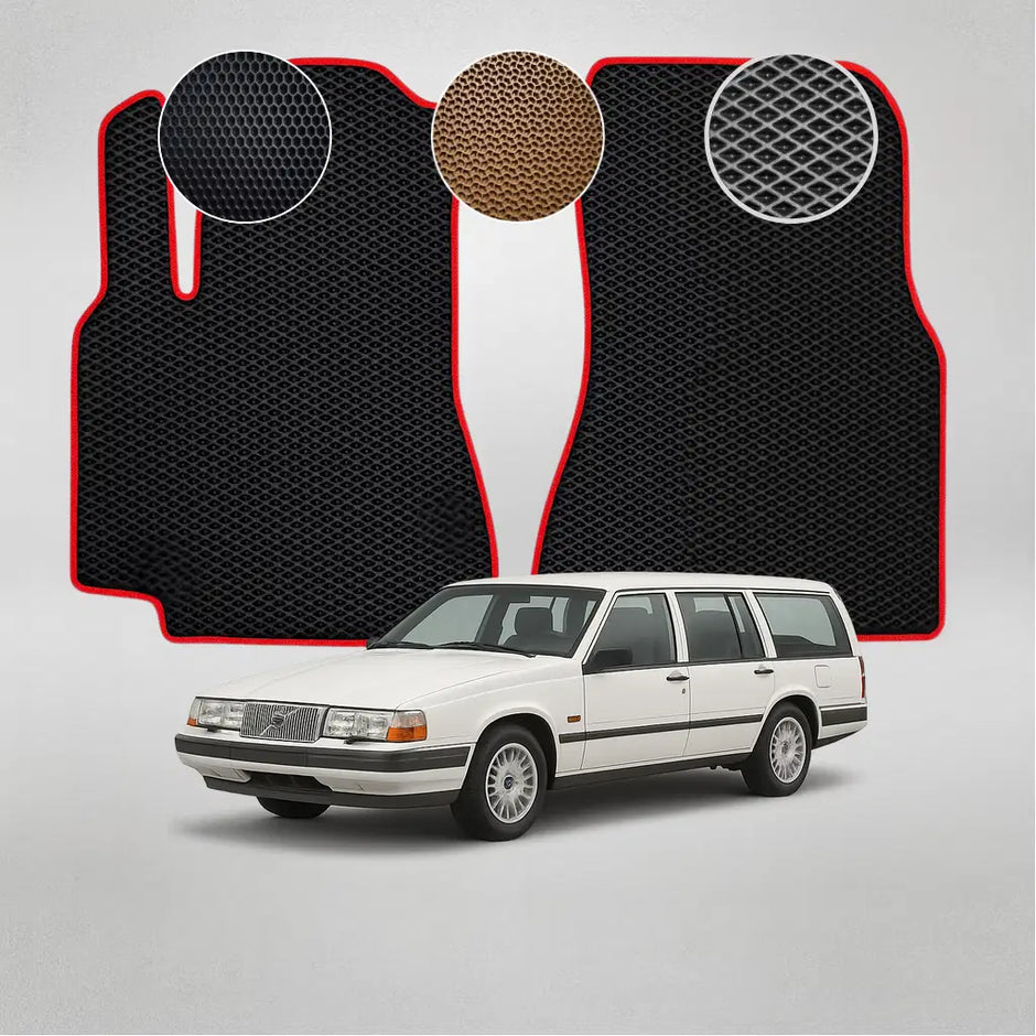 EVA grindų kilimėliai, skirti „Volvo 960“ pirmosios kartos sedanui (1990–1998 m.)