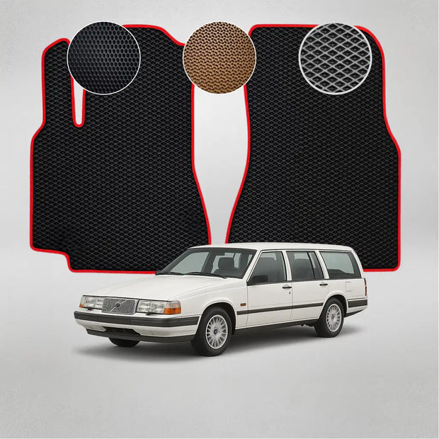 EVA grindų kilimėliai, skirti „Volvo 960“ pirmosios kartos sedanui (1990–1998 m.)