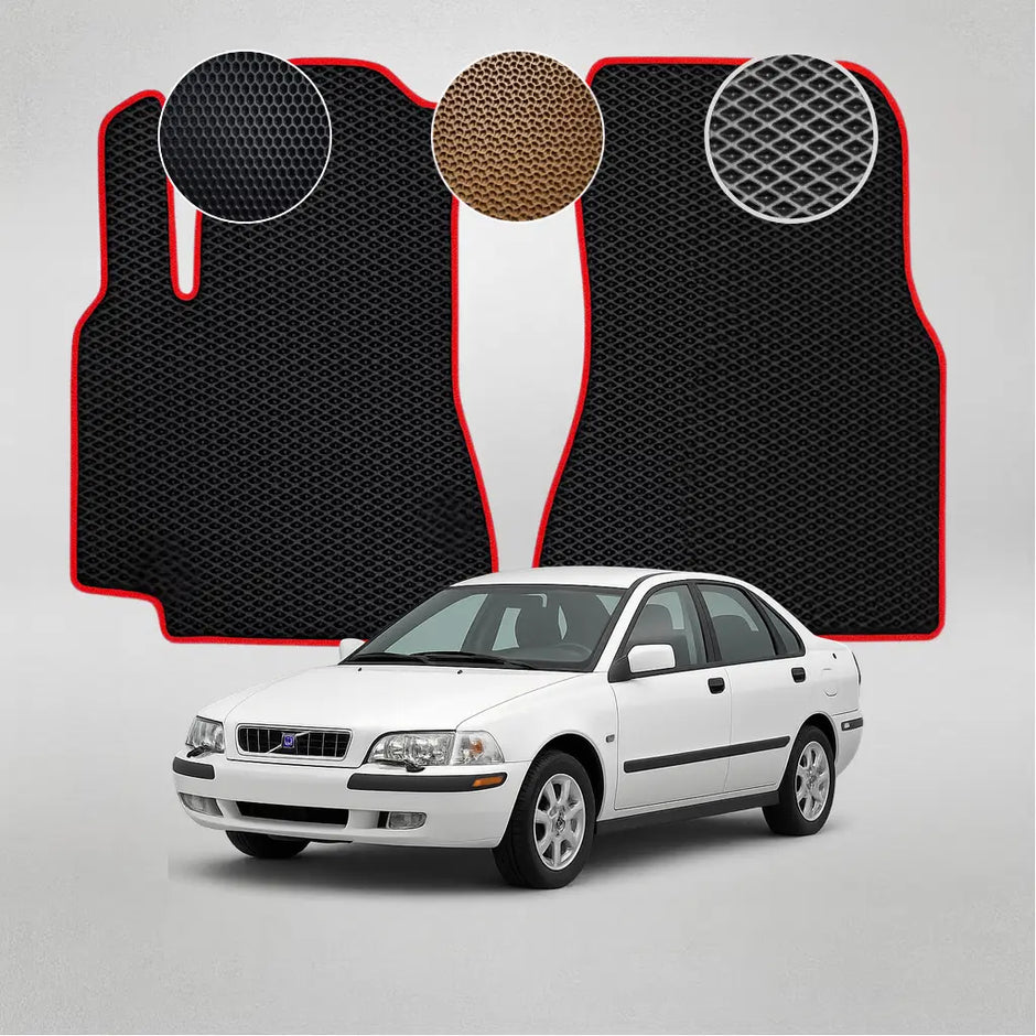 EVA grindų kilimėliai, skirti „Volvo S40“ pirmosios kartos sedanui (2001–2004 m.)