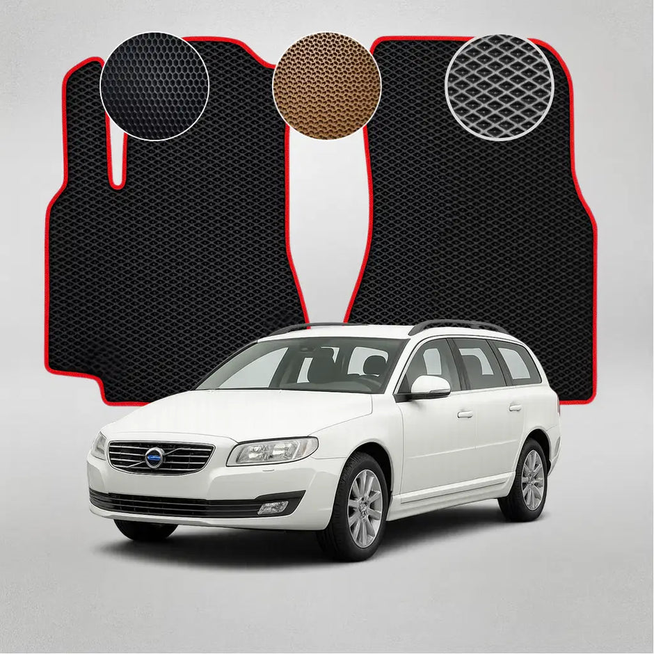 EVA grindų kilimėliai, skirti „Volvo V70“ 3-iosios kartos „Kombi“ (2007–2016 m.) modeliui