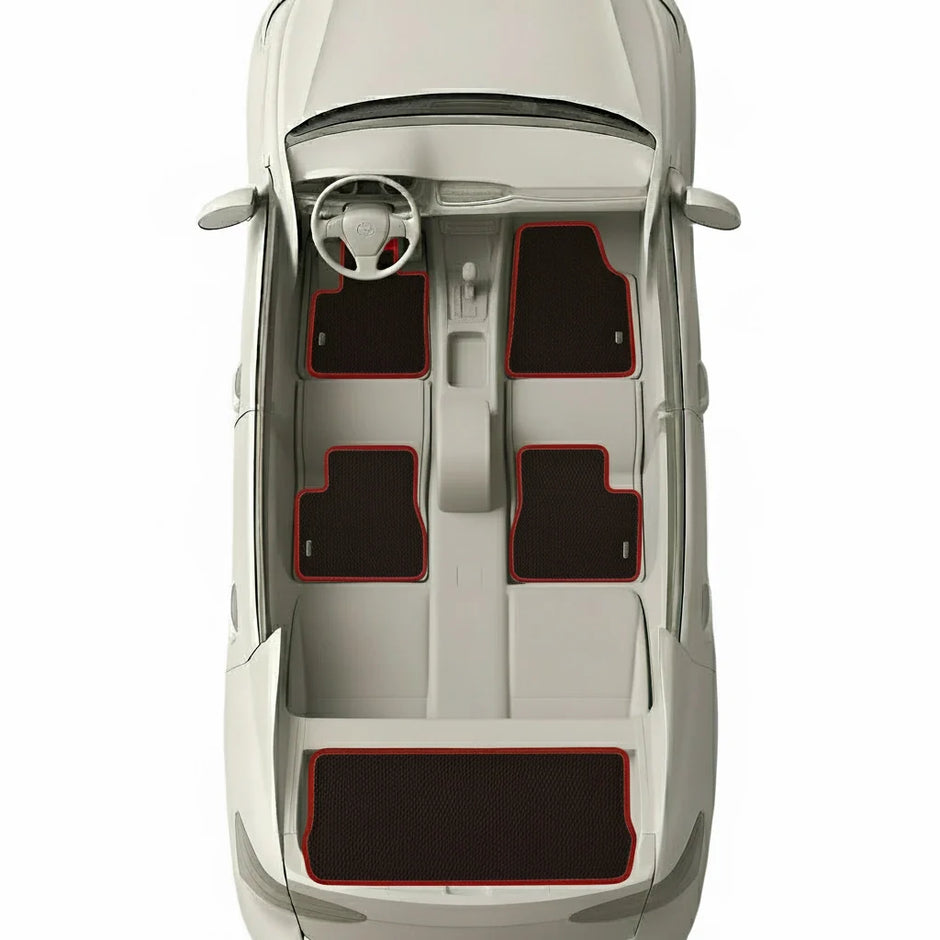 EVA grindų kilimėliai, skirti „Volvo V70“ 3-iosios kartos „Kombi“ (2007–2016 m.) modeliui