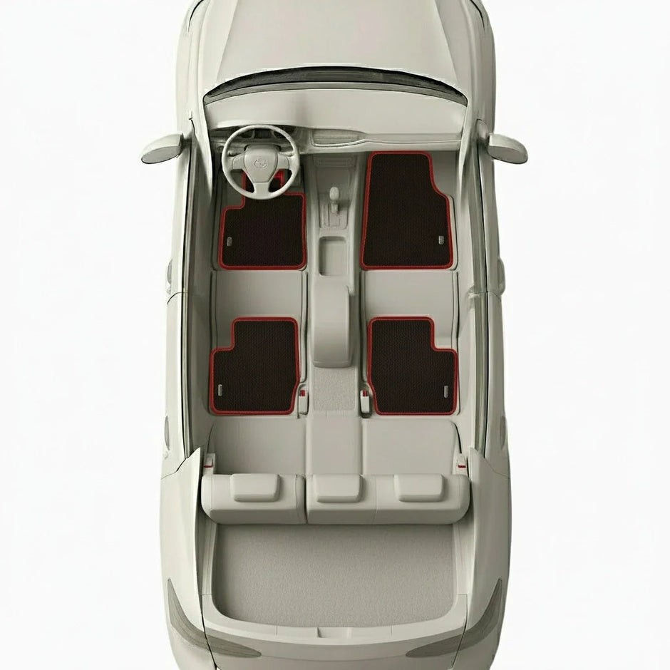 EVA grindų kilimėliai, skirti „Volvo V70“ 3-iosios kartos „Kombi“ (2007–2016 m.) modeliui